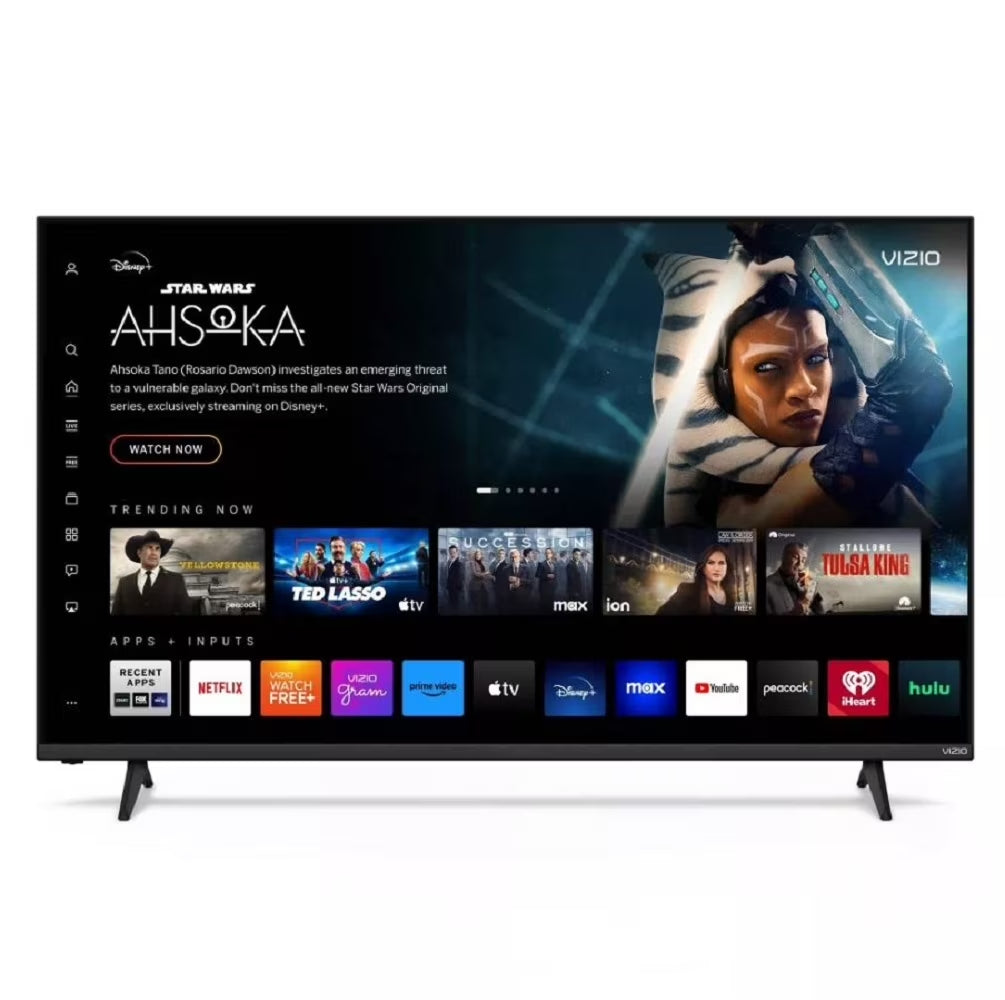 Restored  55” Class 4K UHD LED HDR Smart TV (V4K55M-08)